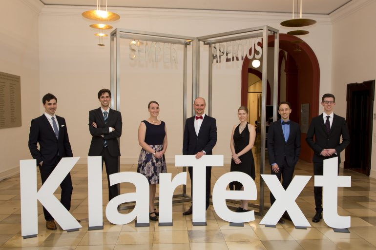 Die Gewinnerinnen und Gewinner des KlarText-Preises 2017
